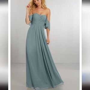 Mori Lee Elegant Off-Shoulder Evening Gown Size 14